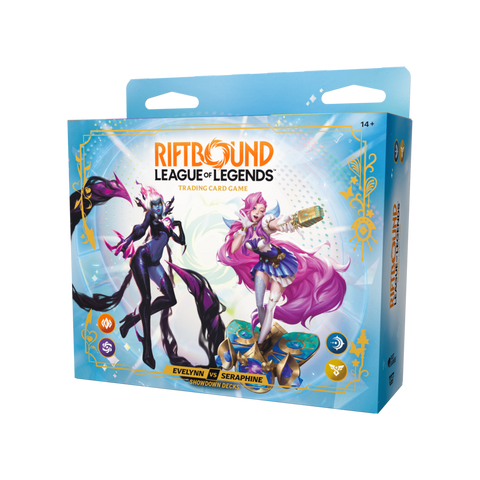 **PRE-ORDER** Riftbound: League of Legends TCG - Radiance Showdown Deck - Evelynn vs Seraphine
