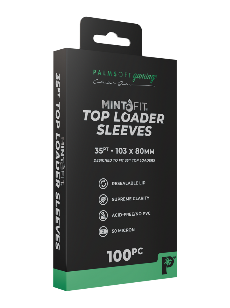 Palms Off - Top Loader Mint-Fit Sleeves