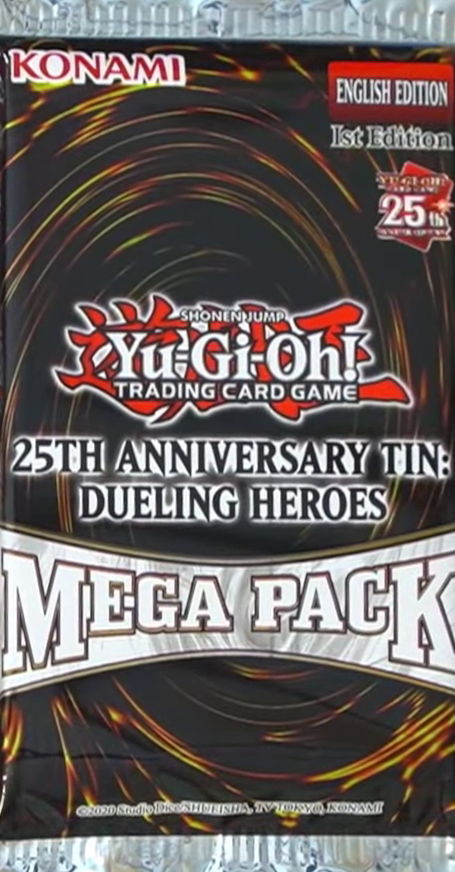 YGO 25th Anniversary Tin: Dueling Heroes - Booster Pack