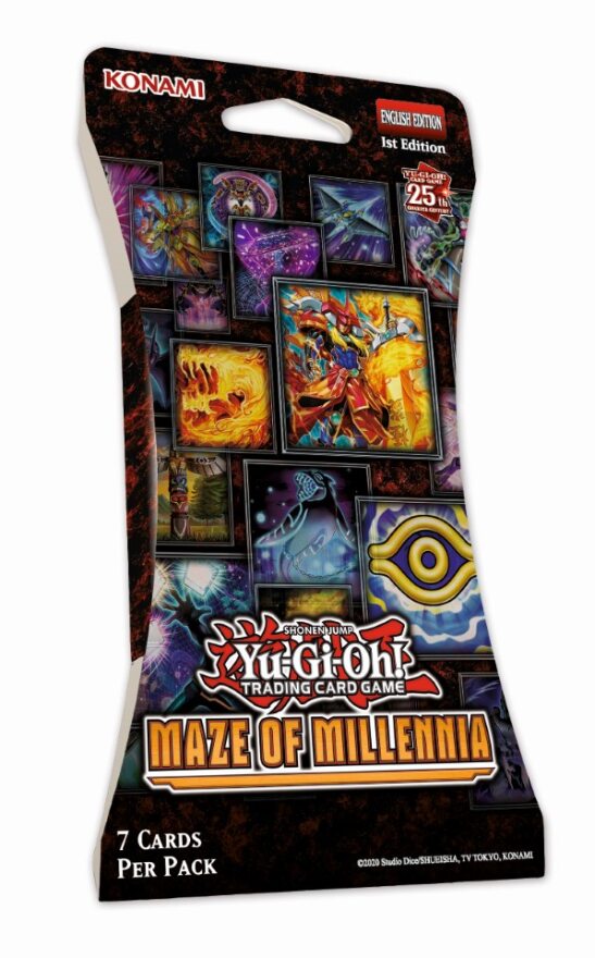 YGO Blister Pack - Maze of Millennia (1st Edition)