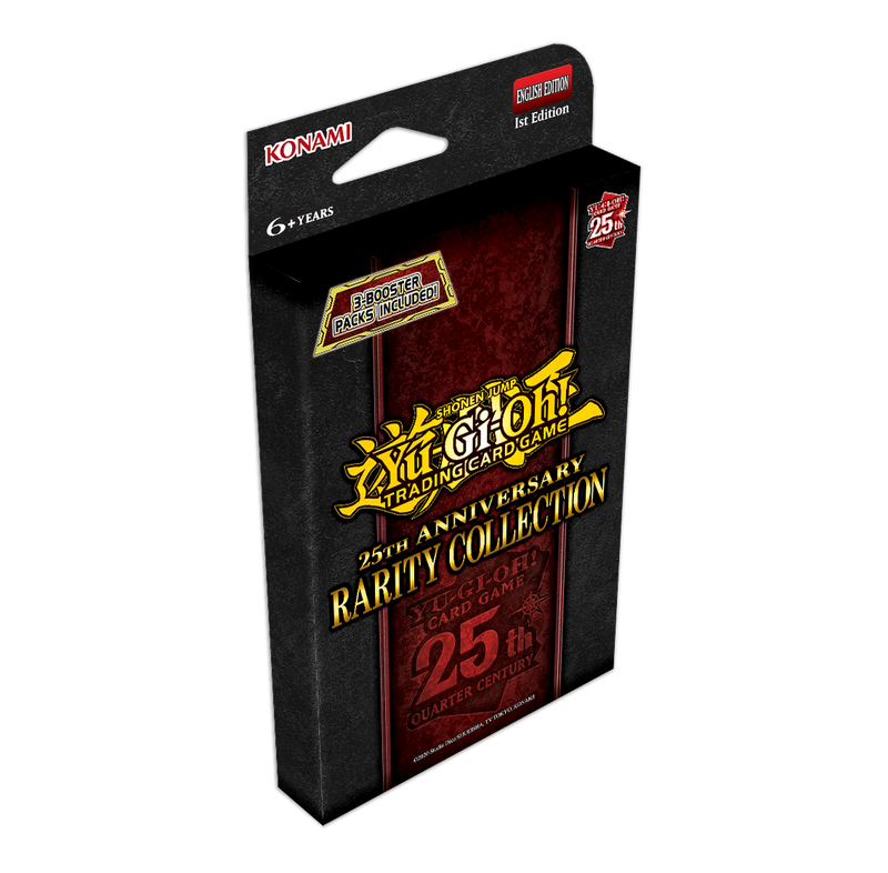 YGO Boxed Set - 25th Anniversary Rarity Collection 3-Pack Box (1st Edition)