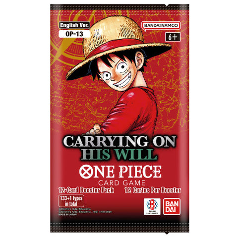 **PRE-ORDER** One Piece TCG Booster Pack [OP-13] - Carrying On His Will