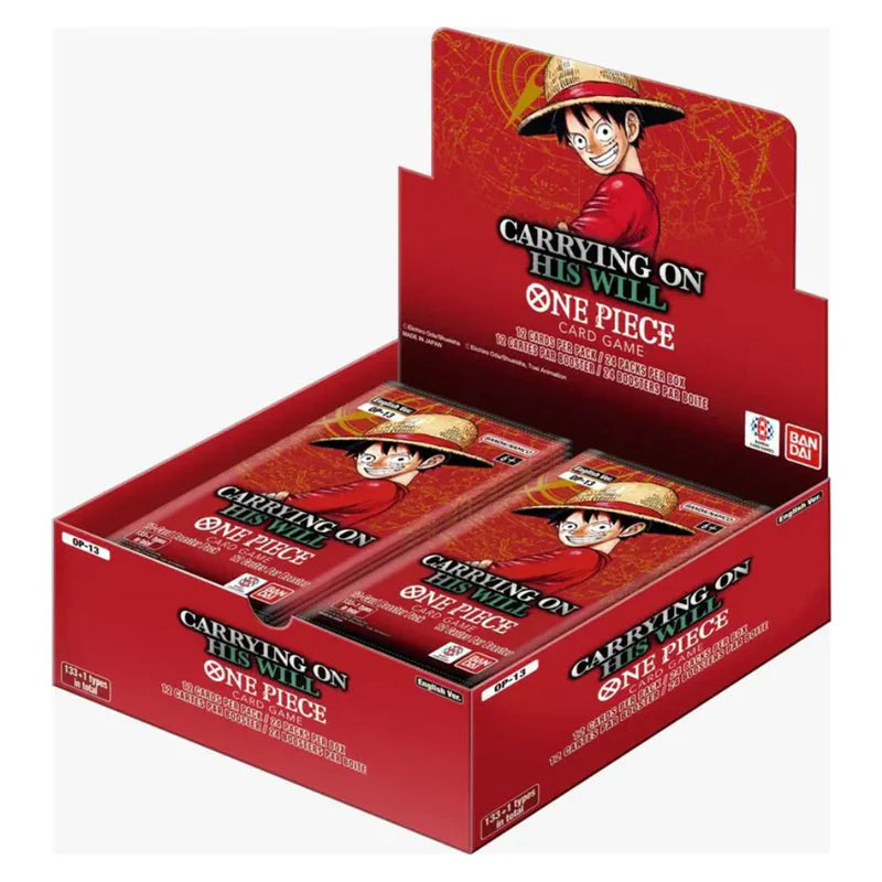 **PRE-ORDER** One Piece TCG Booster Box [OP-13] - Carrying On His Will