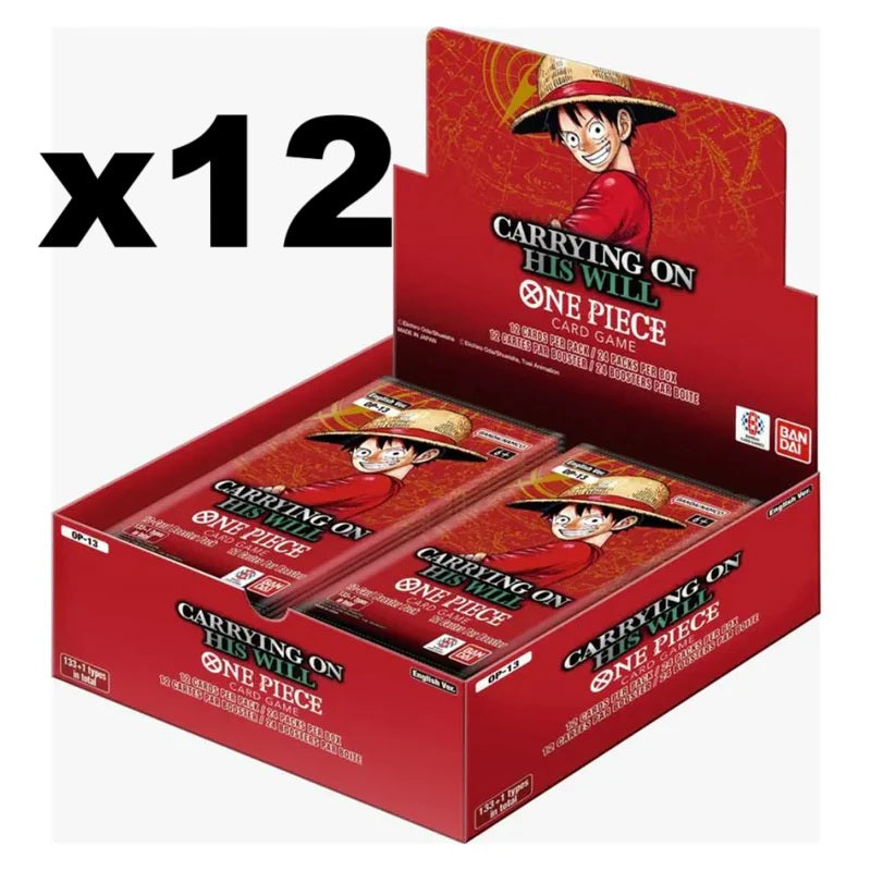 **PRE-ORDER** One Piece TCG Booster Case [OP-13] - Carrying On His Will