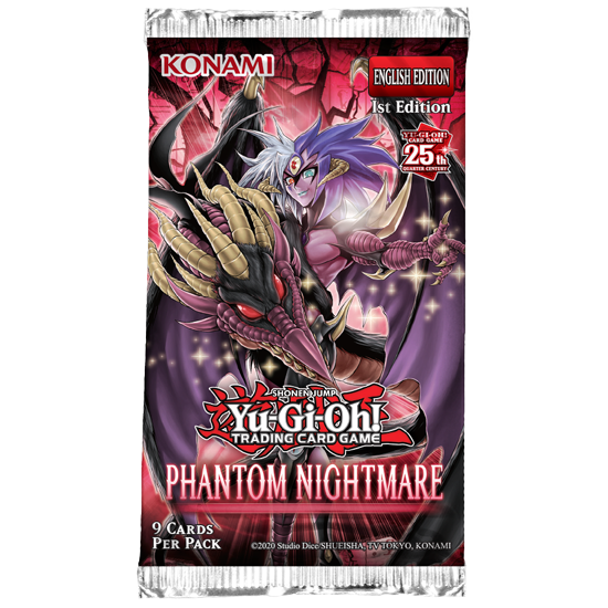YGO Booster Pack - Phantom Nightmare (1st Edition)