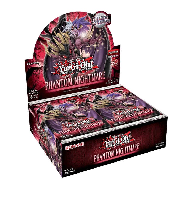 YGO Booster Box - Phantom Nightmare (1st Edition)