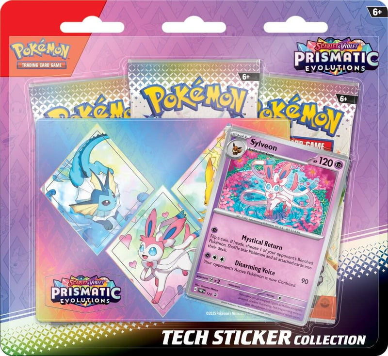 **PRE-ORDER** PKM S&V Prismatic Evolutions - Tech Sticker Collection