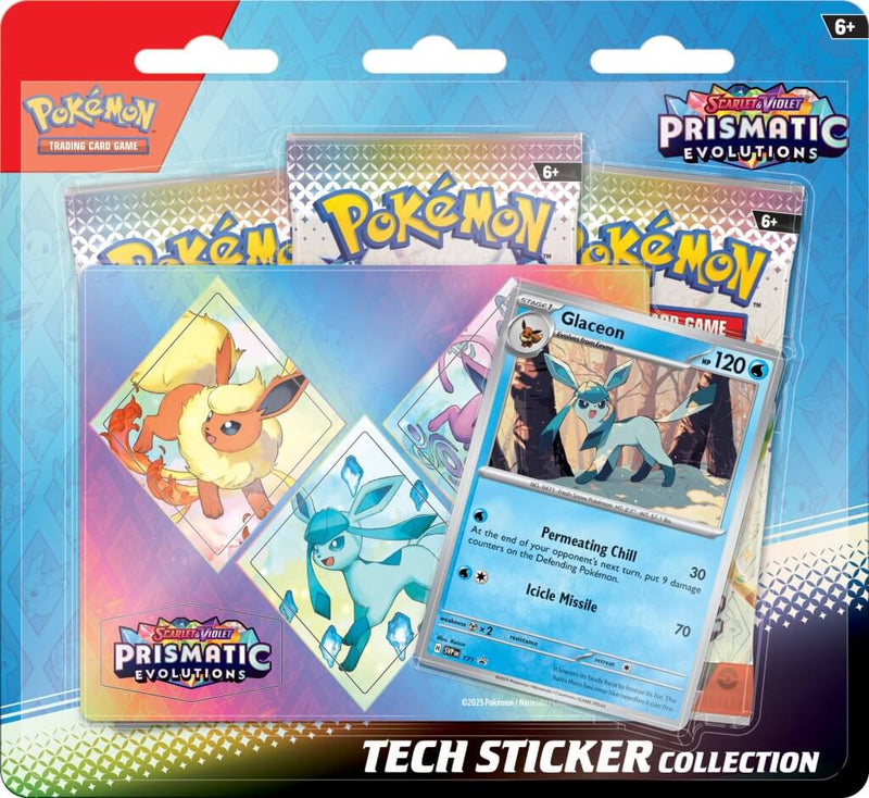 **PRE-ORDER** PKM S&V Prismatic Evolutions - Tech Sticker Collection