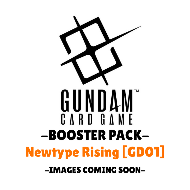 **PRE-ORDER** Gundam TCG Booster Pack [GD01] - Newtype Rising