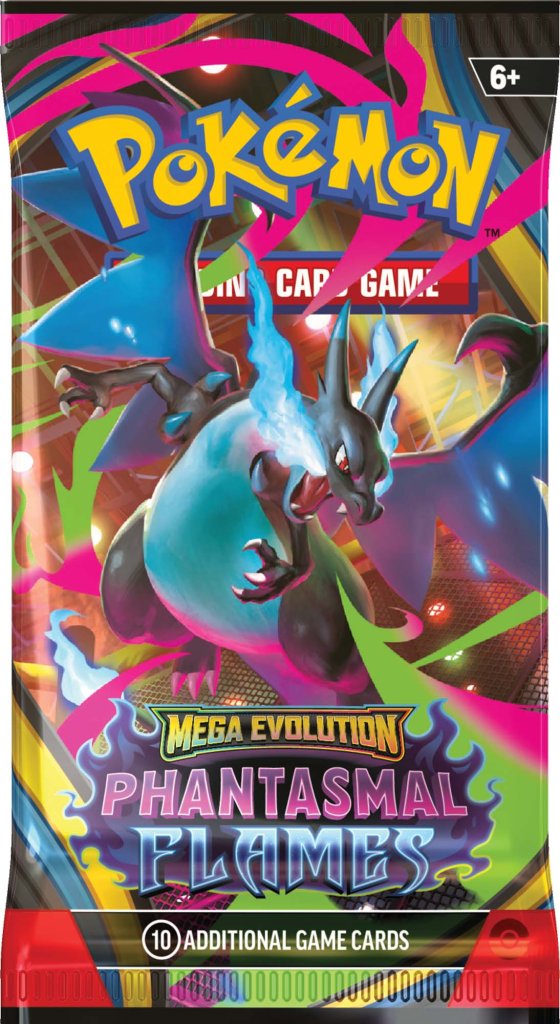 PKM Booster Pack - Mega Evolution: Phantasmal Flames