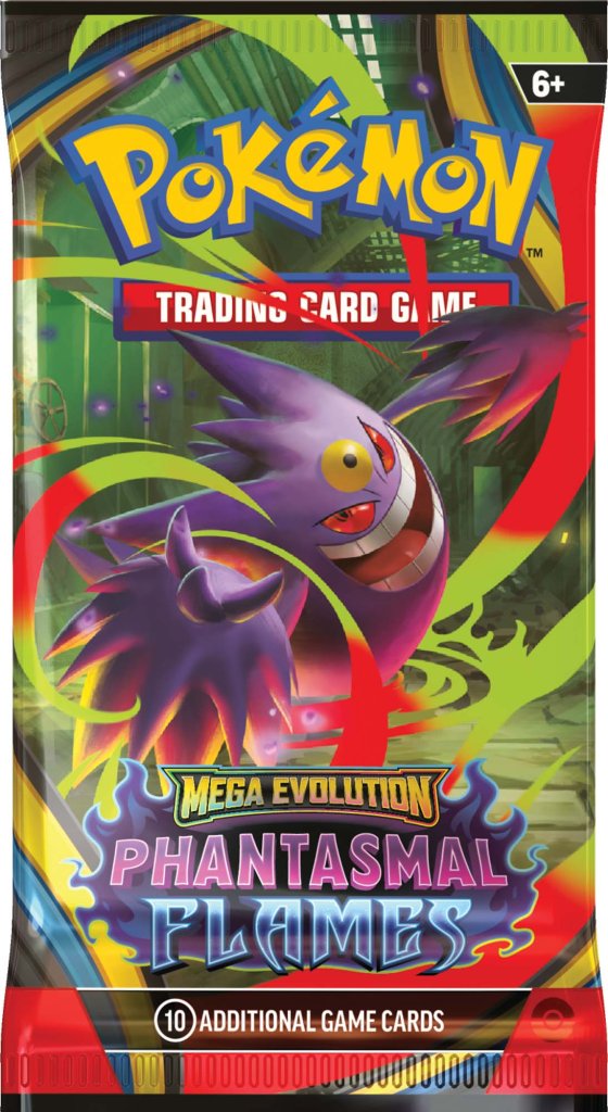 PKM Booster Pack - Mega Evolution: Phantasmal Flames