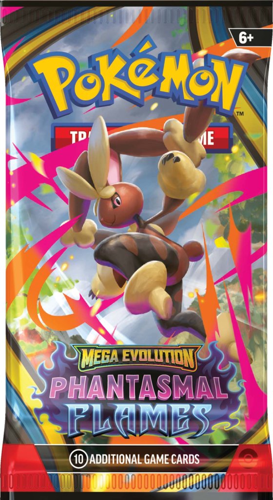 PKM Booster Pack - Mega Evolution: Phantasmal Flames