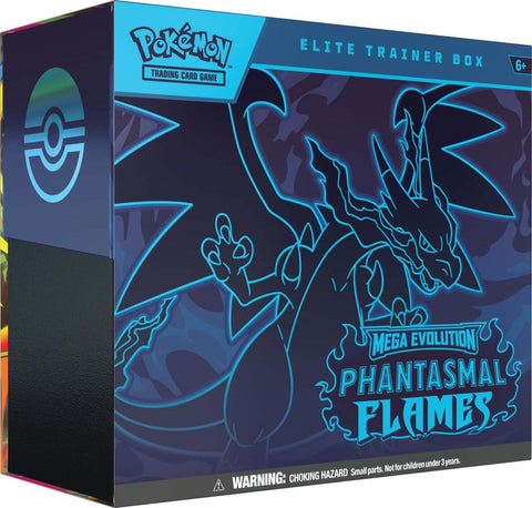 PKM Elite Trainer Box - Mega Evolution: Phantasmal Flames