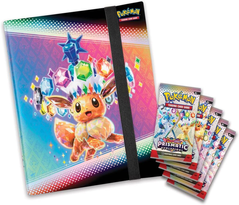 **PRE-ORDER** PKM S&V Prismatic Evolutions - Binder Collection