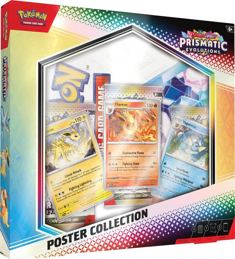 **PRE-ORDER** PKM S&V Prismatic Evolutions - Poster Collection