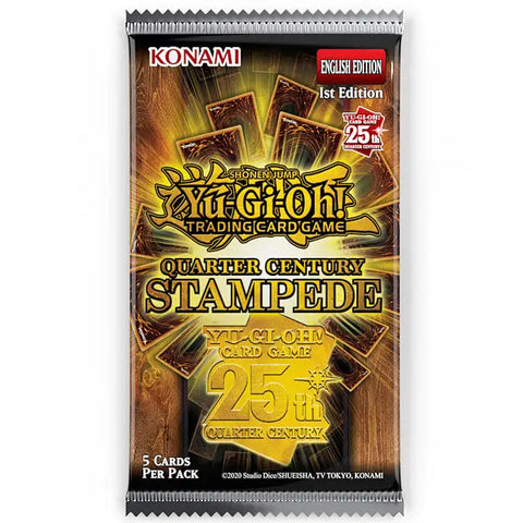 YGO Booster Pack - Quarter Century Stampede