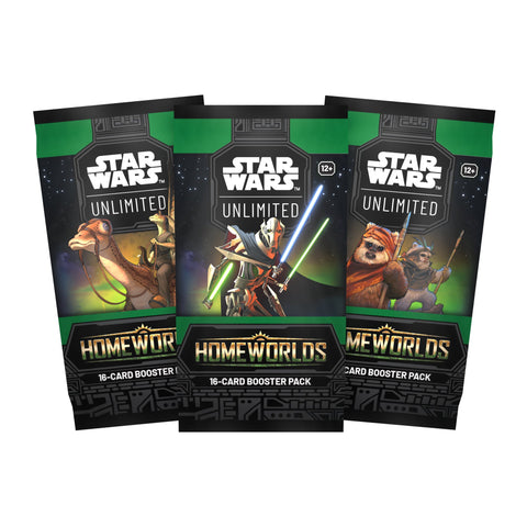 **PRE-ORDER** Star Wars Unlimited Booster Pack - Homeworlds