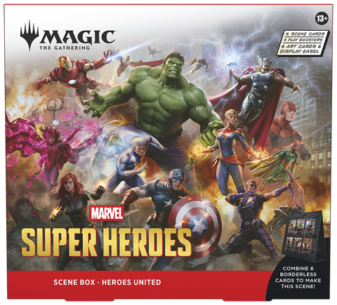 MTG Scene Display - Marvel Super Heroes