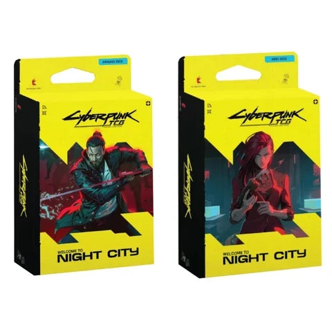 **PRE-ORDER** Cyberpunk TCG Starter Deck - Welcome to Night City