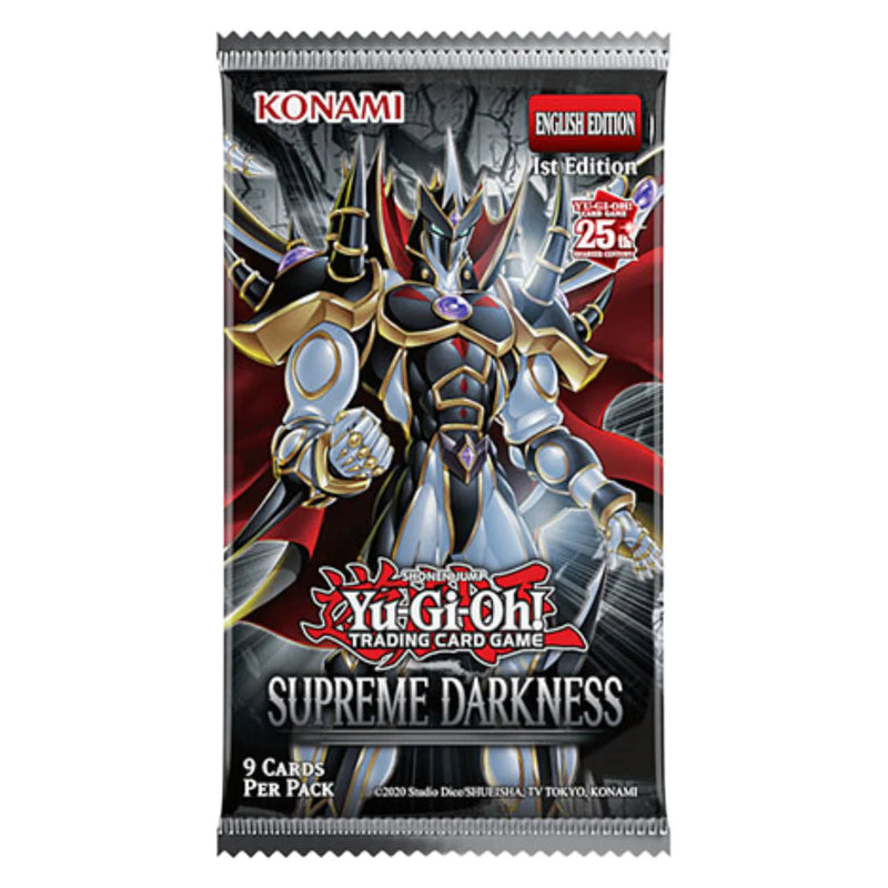 **PRE-ORDER** YGO Booster Pack - Supreme Darkness (1st Edition)