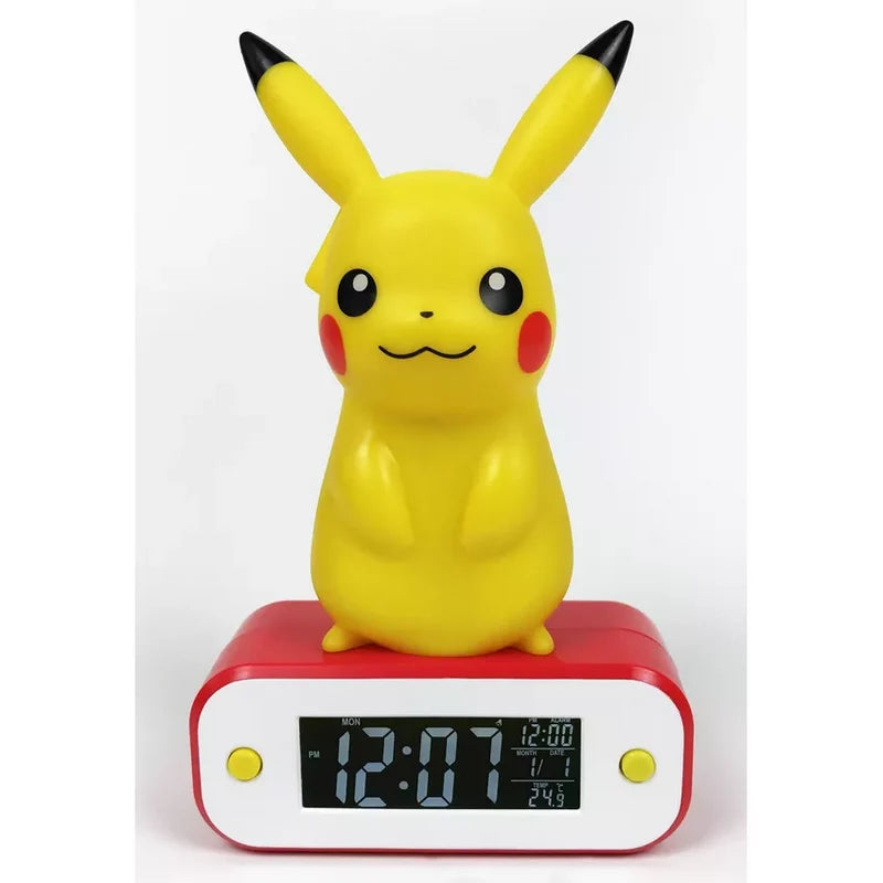 Pokemon Pikachu Light-up Alarm Clock