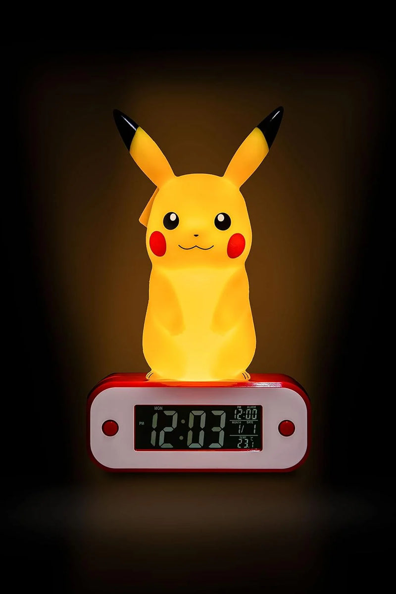 Pokemon Pikachu Light-up Alarm Clock