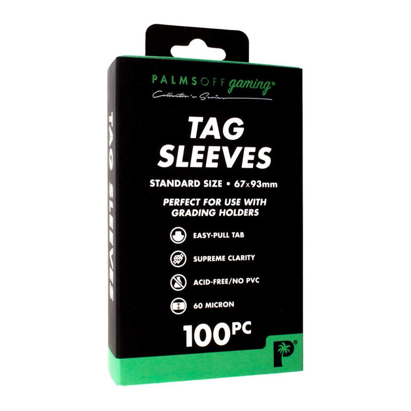 Palms Off - Tag Sleeves (Standard Size)