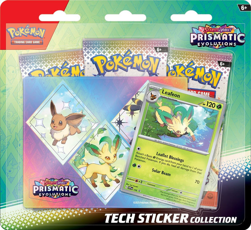 **PRE-ORDER** PKM S&V Prismatic Evolutions - Tech Sticker Collection