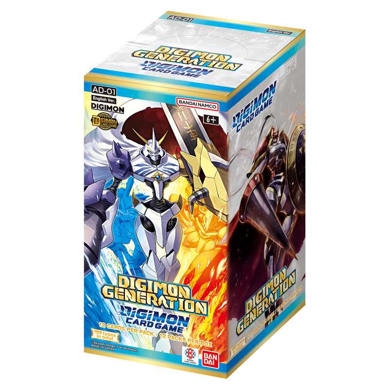 DGM Advanced Booster Box AD01 – Digimon Generation