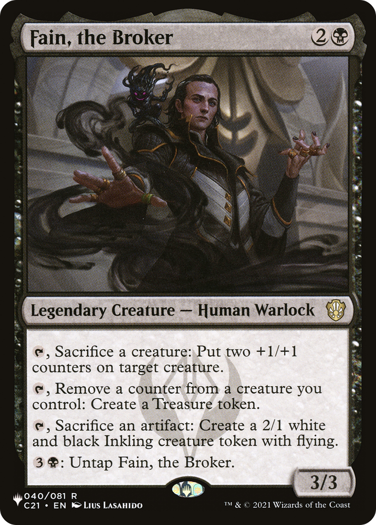 Fain, the Broker [The List]
