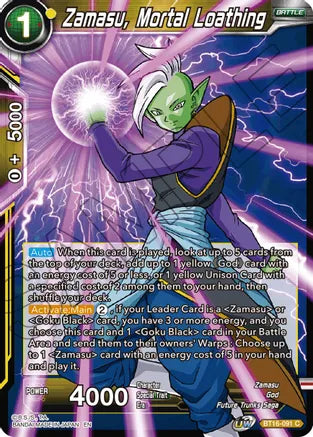 Zamasu, Mortal Loathing (BT16-091) [Realm of the Gods]