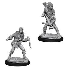 RPG Miniatures - Deep Cuts Pathfinder Battles Human (Unpainted)