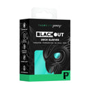Palms Off - Black Out Deck Sleeves (Standard size)