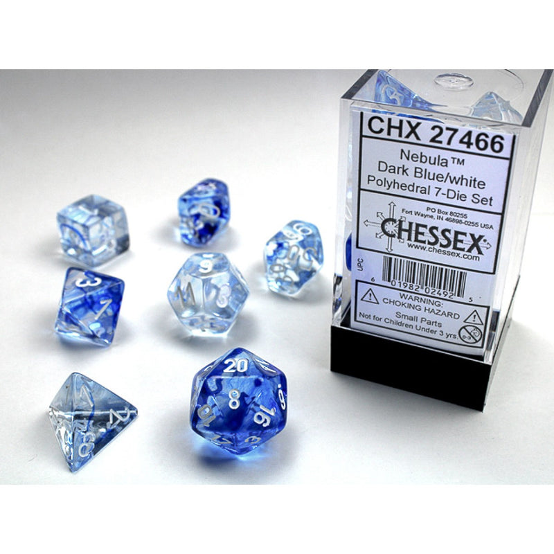 Chessex 7-Dice Set - Nebula