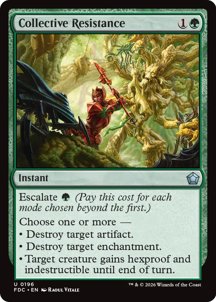 Collective Resistance [Foundations Commander]