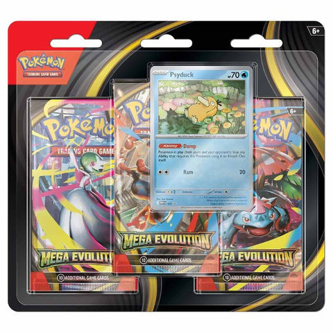 PKM Mega Evolutions - 3 Pack Blister