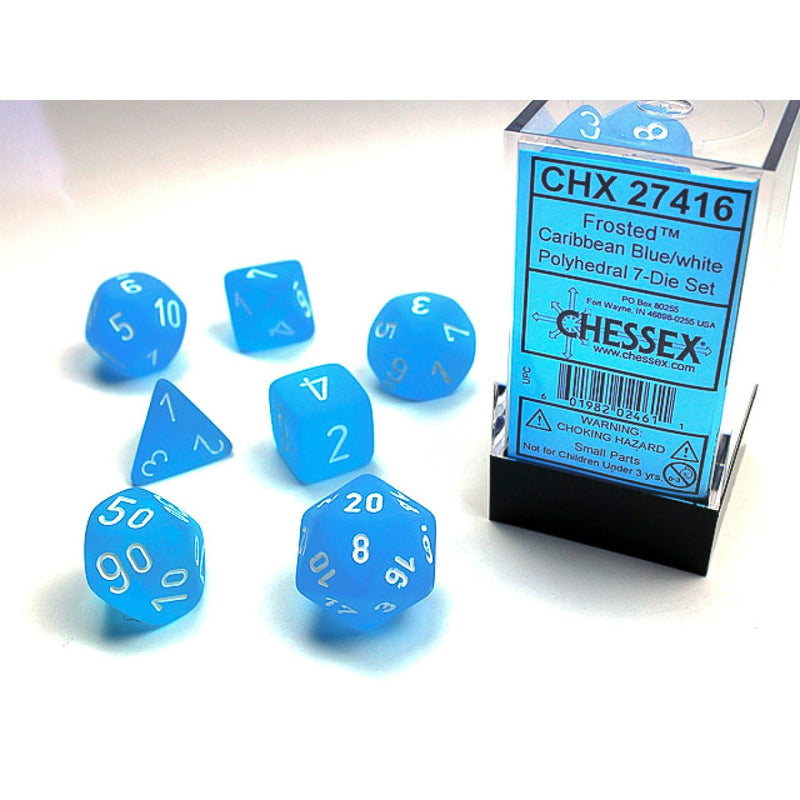 Chessex 7-Dice Set - Frosted