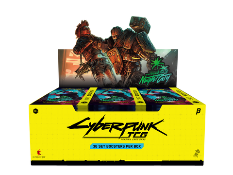 **PRE-ORDER** Cyberpunk TCG Booster Box - Welcome to Night City (Beta)
