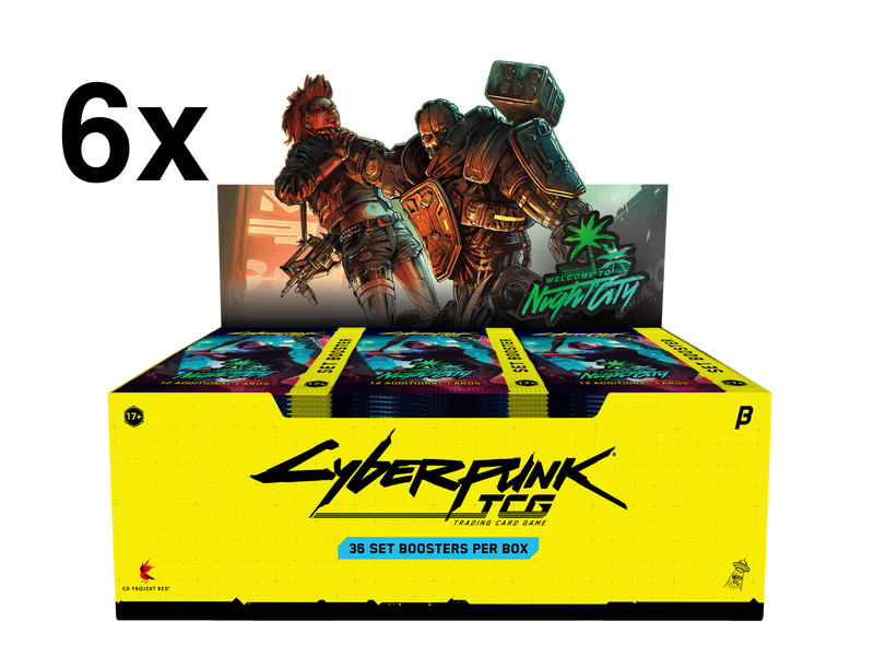 **PRE-ORDER** Cyberpunk TCG Booster Case - Welcome to Night City (Beta)