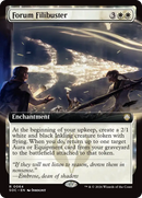 Forum Filibuster (Extended Art) [Secrets of Strixhaven Commander]