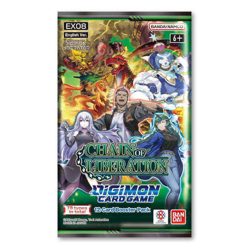 **PRE-ORDER** DGM Booster Pack EX08 - Chain of Liberation