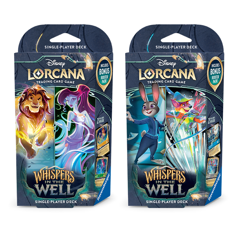 Disney Lorcana TCG - Whispers in the Well Starter Deck
