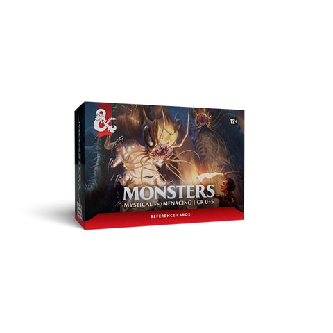 **PRE-ORDER** D&D Reference Cards - Monsters: Mystical and Menacing