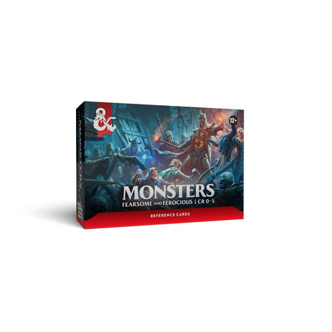 **PRE-ORDER** D&D Reference Cards - Monsters: Fearsome and Ferocious