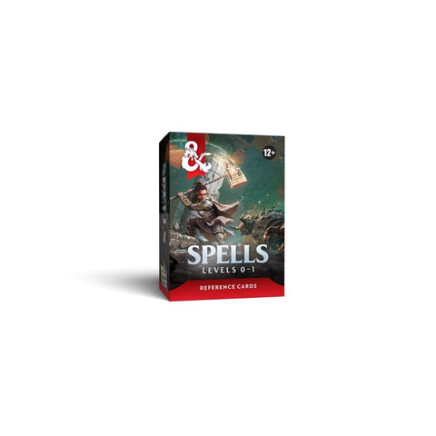 **PRE-ORDER** D&D Reference Cards - Spells: Levels 0–1