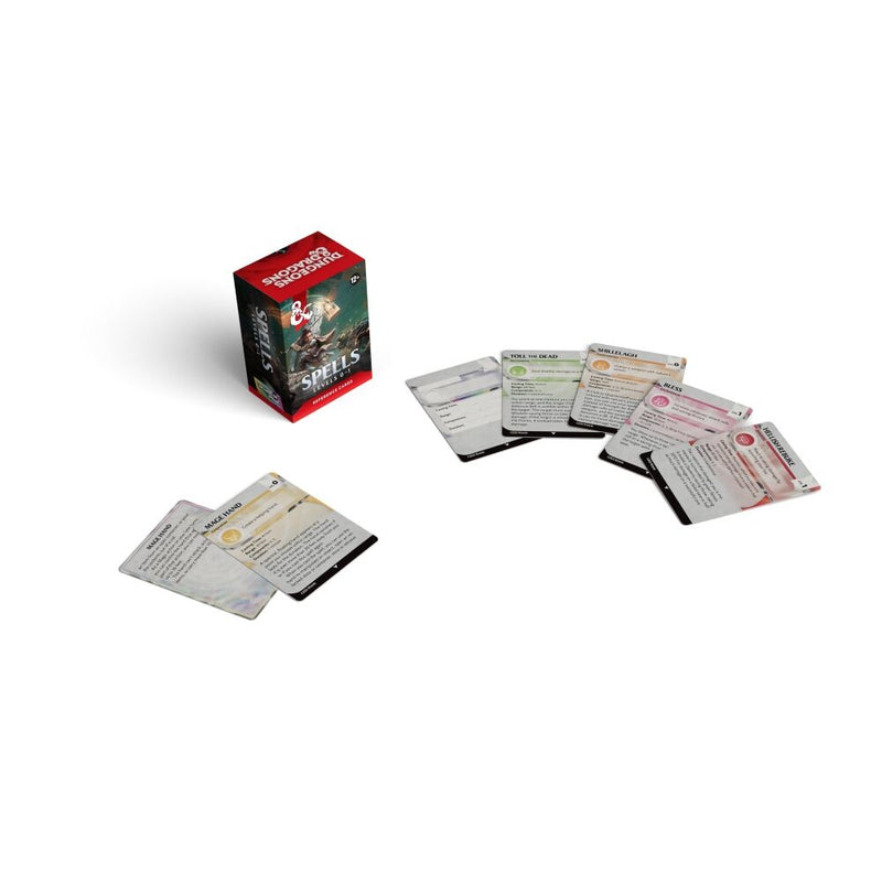 **PRE-ORDER** D&D Reference Cards - Spells: Levels 0–1