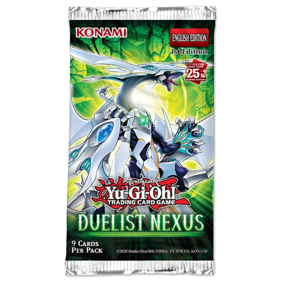YGO Booster Pack - Duelist Nexus (1st Edition)