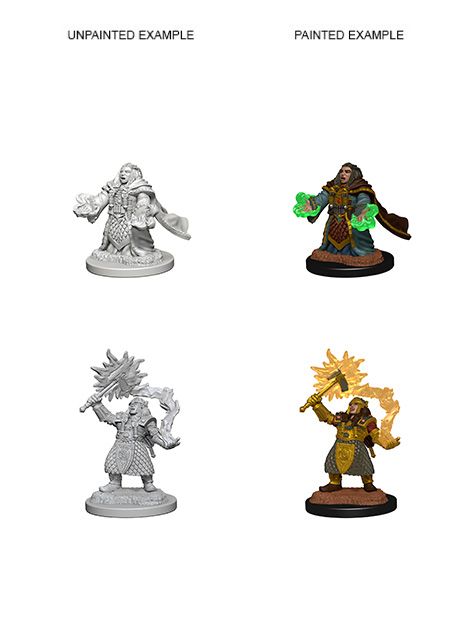 RPG Miniatures - D&D Nolzur's Marvelous Miniatures Dwarf (Unpainted)