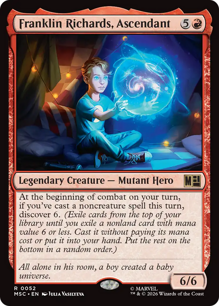 Franklin Richards, Ascendant (Surge Foil) [Marvel Super Heroes Commander]