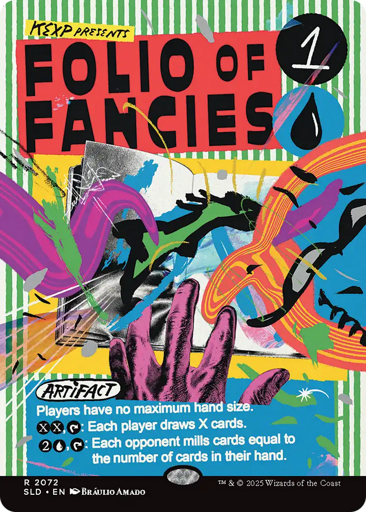 Folio of Fancies (Rainbow Foil) [Secret Lair Drop Series]